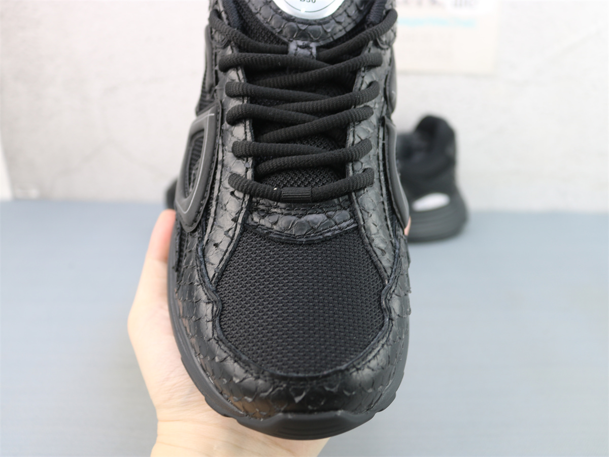 Dior B30 Black Python Skin Men Trainers